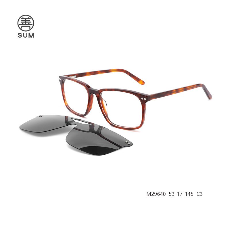 Clip On Eyeglasses Ready Stock M29640 C3
